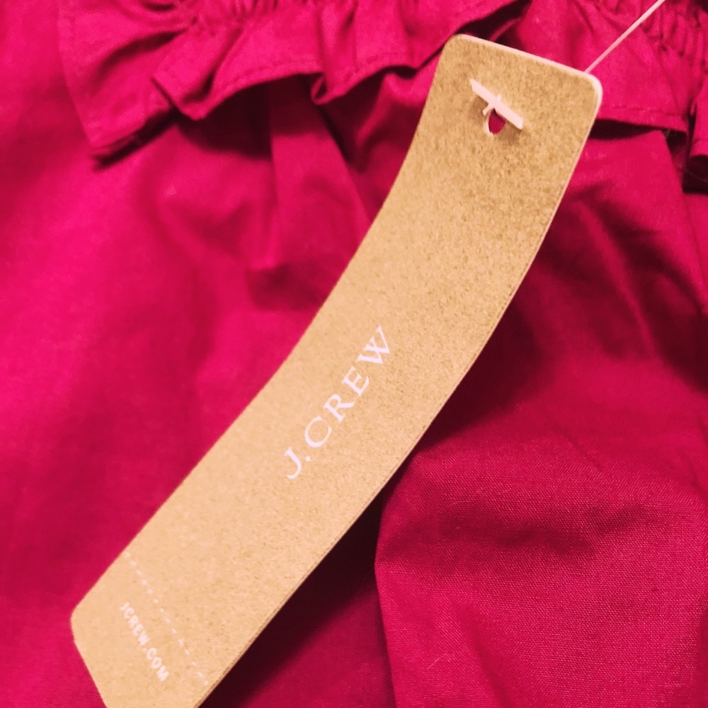 NWT • J.Crew Ruffle Penny Top - Picture 4 of 7